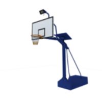 红双喜 移动式太阳能篮球架 LJ6734