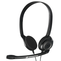森海塞尔 SENNHEISER PC 3 CHAT 话务耳机 头戴式 有线 黑色