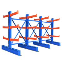 皇球 悬臂式重型货架仓储布匹木材 双臂组合款 长380×宽150×高200CM=4层 500KG/层 含底座