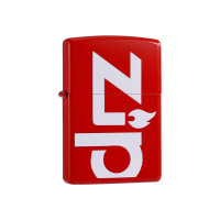 之宝(ZIPPO)打火机Zippo原装正品 经典双面大标男士ZPPO 哑漆红底白字