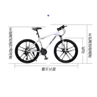 自行车一体轮单车 26寸 21速 一辆