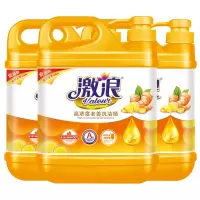激浪(Mountain Dew) 老姜洗洁精大桶果蔬清洗剂 1kg*3瓶