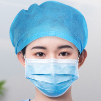 一次性医用帽子 无菌手术帽圆帽