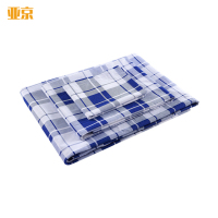 亚京 床单纯棉 蓝白格150×210cm YJCD-05/床