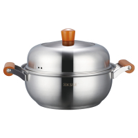 金嫂子(KSISE) KG214726 奥罗拉不锈钢蒸锅 26cm （计价单位：套）
