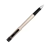 得力S96签字笔中性笔水笔0.7mm 12 支/盒 黑色 单支装