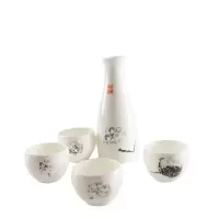 盛世唐韵酒具 TY-0704莲蓬(釉上彩)