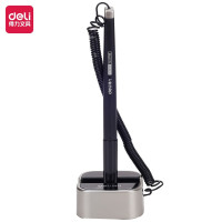 得力(deli)0.5mm 商务办公桌面台笔 签字笔