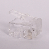 驰上 RJ11电话水晶头(100颗/包)