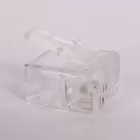 驰上 RJ11电话水晶头(100颗/包)