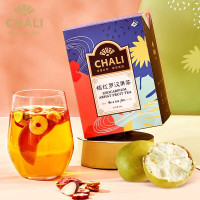 茶里（CHALI) 花果茶桔红罗汉果茶盒装80g