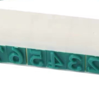 亚信S-2号数字章0-9超市商品标价签印号码活字印日期号码财务可拆