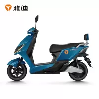 雅迪电动车新款T5冠能版2.0石墨烯电池增程电动车代步轻便电动摩托车男女通用款门店同款石墨烯7226蓝色(靠背+快充)
