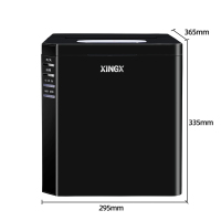 制冰机XZB-25S 25KG 家用小型迷你制冰机 KTV奶茶店 全自动冰块机 商用冰柜宿舍 子弹头造冰机