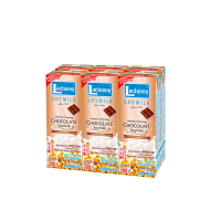力大狮 巧克力味豆奶 营养饮用儿童学生成人早餐豆奶 200ml/支 1*6支*6排/箱
