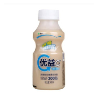 蒙牛 优益C原味(低温)340ml/瓶 1件×24瓶/箱