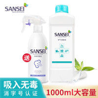 三生Sansei 空气消毒液 家用消毒喷雾 1L 4瓶装