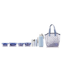 乐美雅 凡尔赛彩盒装八件套 便当盒 LC-S2809-N