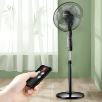 荣事达 遥控五风叶电风扇/落地扇/五扇叶可升降落地扇JD17Z
