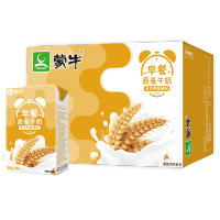 蒙牛早餐奶 麦香味牛奶 250ml*16盒