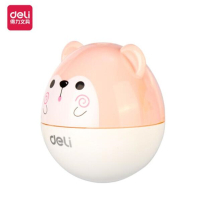 得力(deli) 不倒翁卷笔刀 铅笔削笔器/转笔刀 粉色0522