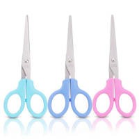 得力(deli)0605 不锈钢刀口 办公剪刀 160mm小号剪刀