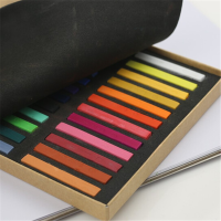 爱好(AIHAO)粉画棒粉画笔色粉笔 48色