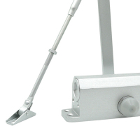 东泰胶枪062大号闭门器 (配中文说明书)大号铝合金180度防火液压缓冲关门器 承重约65-85KG