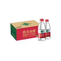 农夫山泉 饮用水 饮用天然水380ml 1*24瓶整箱