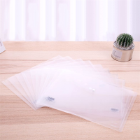 得力(deli) 塑料透明档案袋100个件