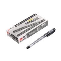 晨光(M&G) 0.5mm子弹头中性笔 K3704 商务签名笔全针管中性笔12支/盒