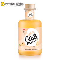 芒果酒低度微醺女士甜水果酒多口味送酒杯238ml 芒果酒1瓶