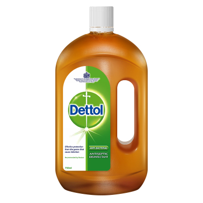 滴露Dettol 消毒液 750ml 杀菌除螨 儿童宝宝内衣 家居室内 宠物环境消毒(单位:件)