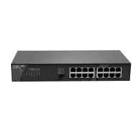 锐捷(Ruijie)16口交换机 非网管网线分线器 RG-ES116G/RG-ES116/RG-ES118-P