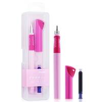 得力A907矫姿钢笔EF明尖(混)(1支/盒)