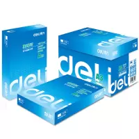 得力(deli)莱茵河 70g A3 复印纸 7406中高档打印纸500张/包 5包1箱(整箱2500张)