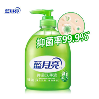 蓝月亮 芦荟抑菌洗手液 清洁抑菌99.9% 滋润保湿 泡沫丰富 易冲洗 抑菌洗手液 500g/瓶