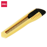 得力(deli)大号通用办公家具美工刀/裁纸刀 办公用品 2003 2把
