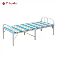 三极户外(Tripolar)TP1034折叠床单人木板床经济午休床出租房简易床成人陪护两折床