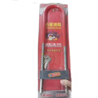 双安 吉星809玻璃门锁 U形锁(BY)