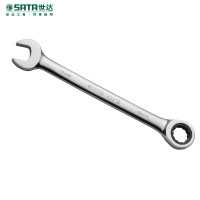 世达(SATA) 10mm全抛光两用快板子双开口眼镜扳手 43203bd