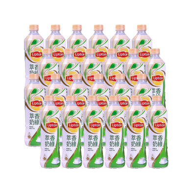 中国台湾 立顿(Lipton)萃香奶绿 535ml*24瓶
