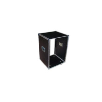 海力展 12U简易音箱机柜带滚轮可移动