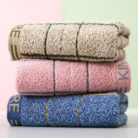 金号 CY1011 纯棉毛巾 棕色/蓝色/红色随机 单条装