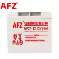 AFZ蓄电池12V24AH胶体铅酸电瓶12伏免维护UPS消防电瓶通信EPS UPS电池应急备用消防主机NP24-12