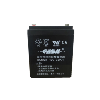 CASIL防火卷帘门控制箱蓄电池CA1222 12V 2.2AH