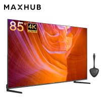 MAXHUB 85英寸商用显示器 4K超高清HDR投影无线投屏 企业办公智慧电视 W85PNA 商显屏