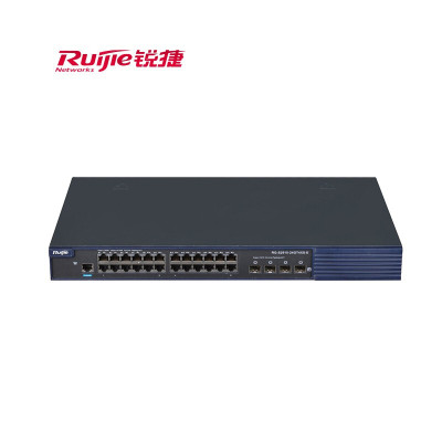 锐捷(Ruijie)二层网管千兆交换机48口 RG-S2910-48GT4XS-E