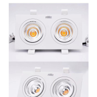 雷士照明 射灯 方形单头LED 5W 白色(个)