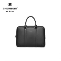 喜来登 手提包 NL180336S 头层牛皮拉链封口 40*28*7cm(个)LN